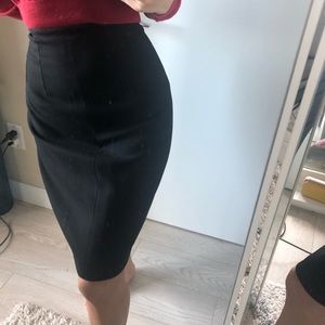 100% wool skirt made in Canada high quality luxury